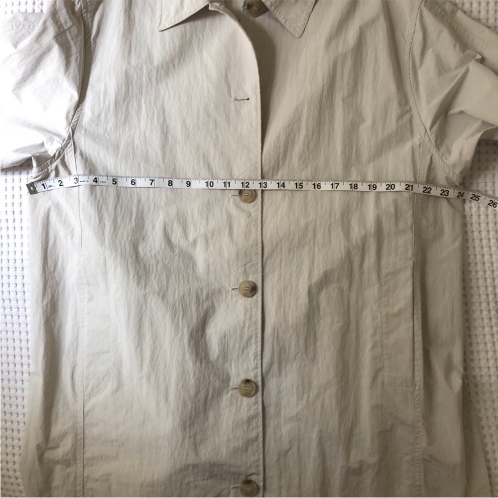 & Other Stories Neutral Beige Lightweight Trench Coat - Picture 5 of 13